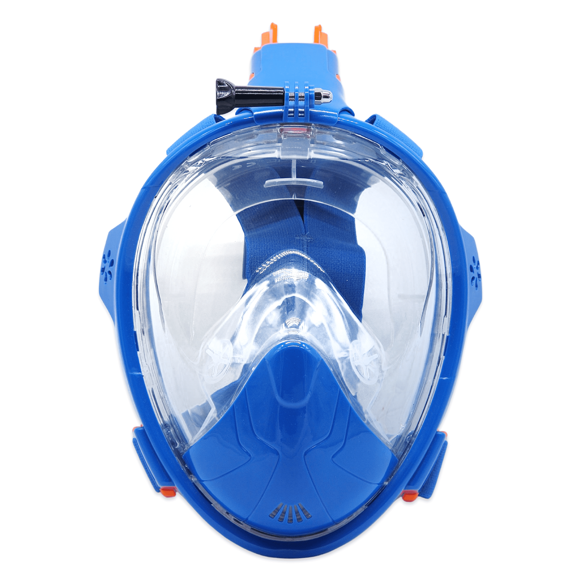 Maui and Sons Blue Full Face Diving Mask - L/XL for Adults