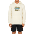 thumbnail image 1 of Maui and Sons Boys Shark Surf Fleece Pullover Hoodie Double Sided Graphic Sweatshirt, 1 of 4