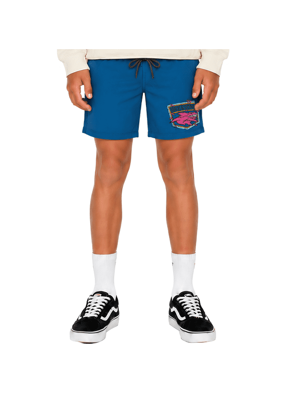 Aggro Twist Boy's Swim Trunks Classic Quick Drying Pool Shorts Inspired by California Surf Culture & Designed for Everyday Comfort
