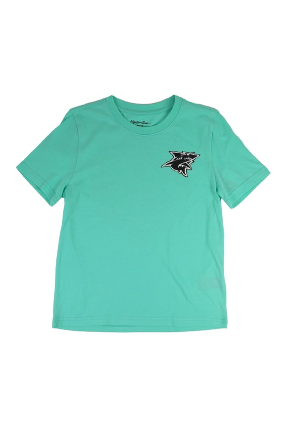 Boys T-Shirt, Skagway Beach Vibes Tee, Celadon, Summer Coastal Casualwear