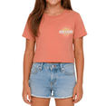 thumbnail image 1 of Maui and Sons Chill Vibes Short Sleeve Girl's T-Shirt Crew Neck Graphic Tee Inspired by California Surf Culture & Designed for Everyday Comfort, 1 of 4