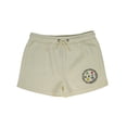 thumbnail image 1 of Maui and Sons Girls Fleece Shorts, Chaser Lounge Shorts, Bone, Soft Daily Wear, 1 of 2