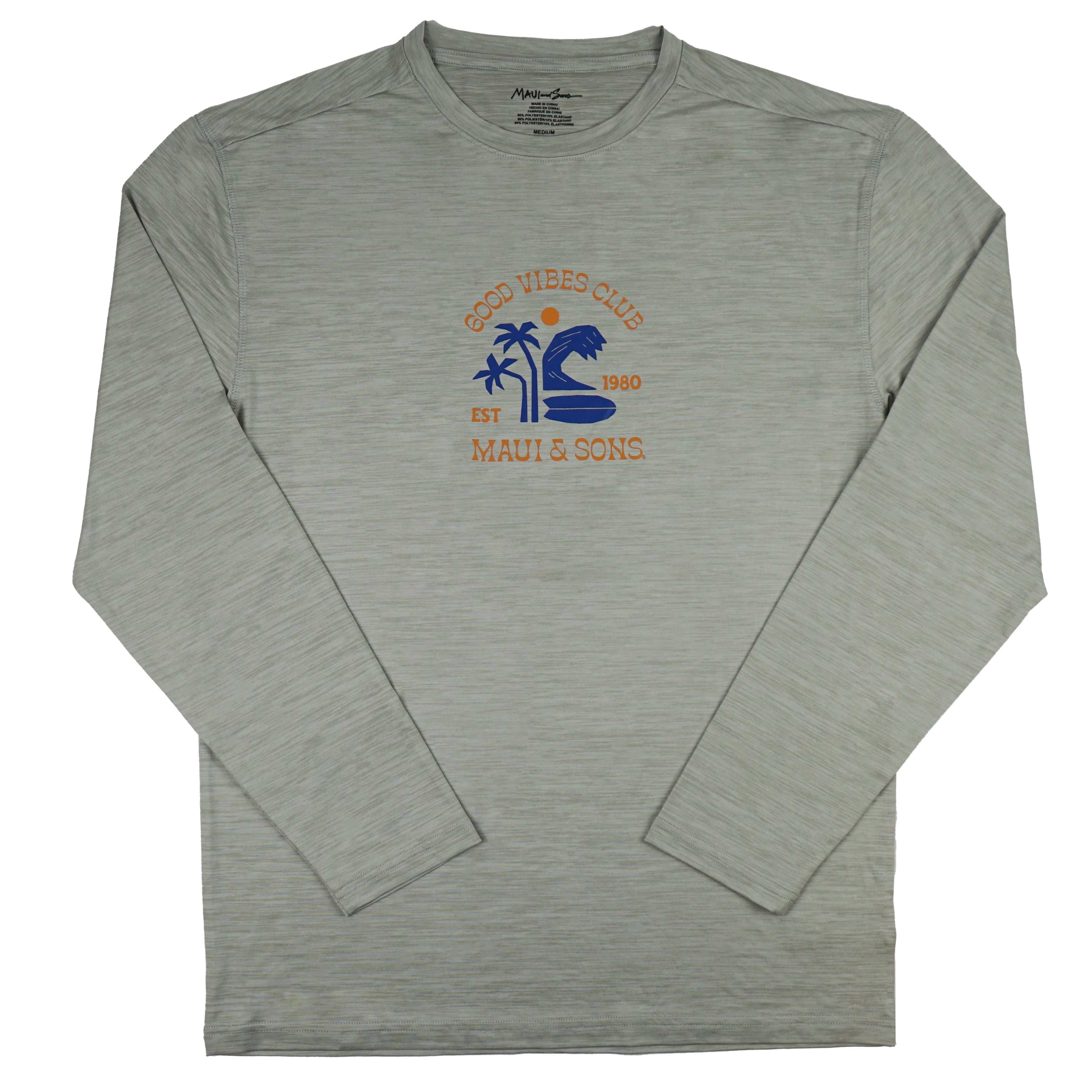 Maui and Sons Good Vibes Long Sleeve Sun Shirt
