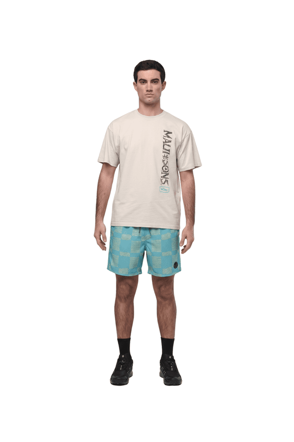 Uncarved Check Men's Swim Trunks | Classic Deep Ocean Quick Drying Pool Shorts Inspired by California Surf Culture & Designed for Everyday Comfort