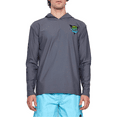 thumbnail image 1 of Maui and Sons Mens Control Hooded Rashguard, Sizes S-2XL, 1 of 3