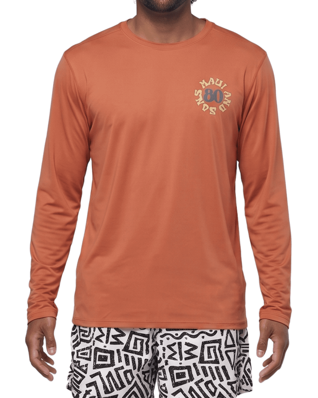 Maui and Sons Cali Grown Canyon Long Sleeve Sun Shirt for Men Made With 50+ UPF Protection Moisture Wicking Fabric Designed for Everyday Comfort