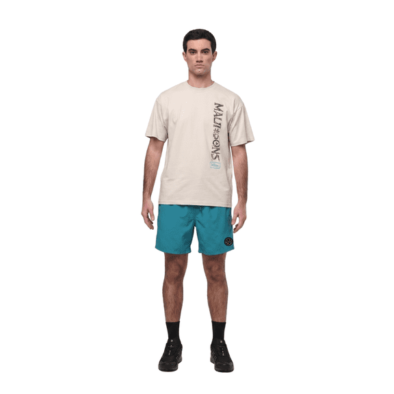 Maui and Sons Capri Solid Men's Swim Trunks | Classic Quick Drying Pool Shorts Inspired by California Surf Culture & Designed for Everyday Comfort