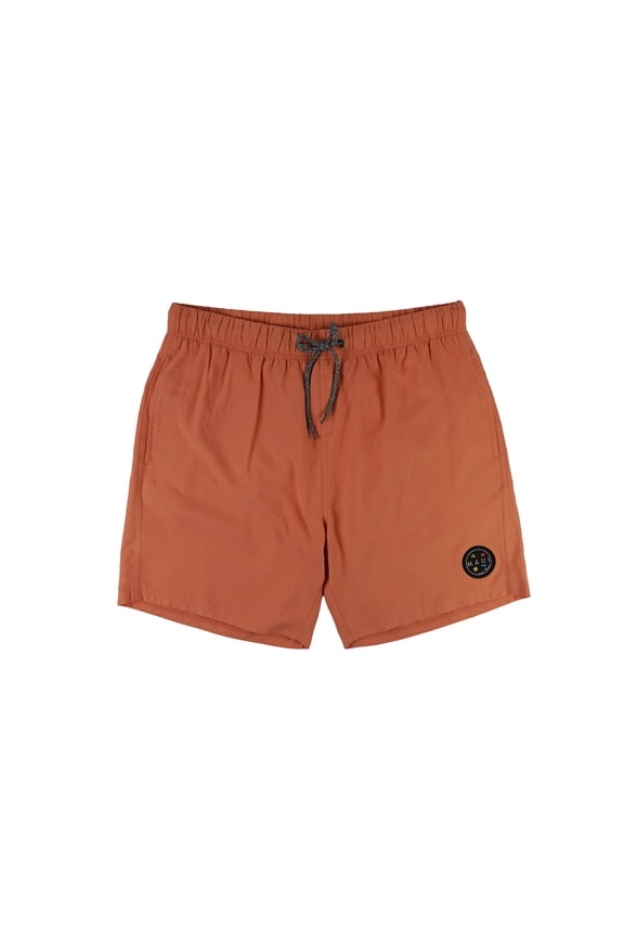 Mens Solid Boardshorts Canyon Swim Trunks