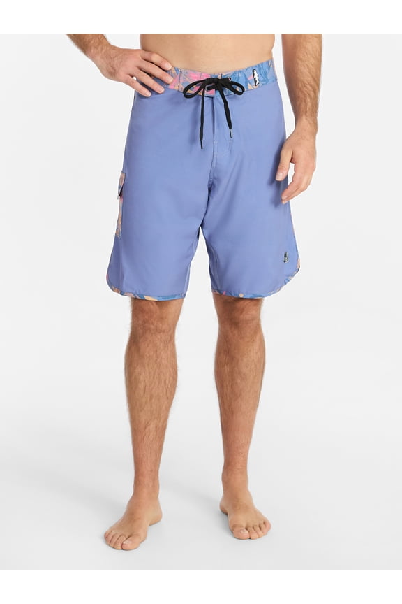 Men's Paradise 4 Way Stretch Board Shorts, Sizes 30-38