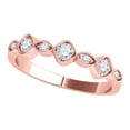 thumbnail image 1 of Mauli Jewels Engagement Rings for Women 0.24 Carat Wedding Diamond Band prong 14K Rose Gold, 1 of 6