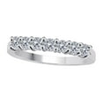 thumbnail image 1 of Mauli Jewels Engagement Rings for Women 0.50 Carat 7 Stone Diamond Enagement Ring 4 prong 10K White Gold, 1 of 6
