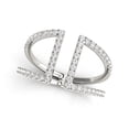 thumbnail image 1 of Mauli Jewels Engagement Rings for Women 1/2 Carat Diamond Engagement Ring in 4-Prong10K White Gold, 1 of 6