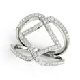 thumbnail image 1 of Mauli Jewels Engagement Rings for Women 3/4 Carat Diamond Engagement Ring in 4-Prong10K White Gold, 1 of 6