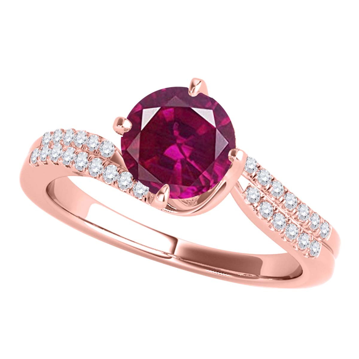 4 carat ruby ring deals