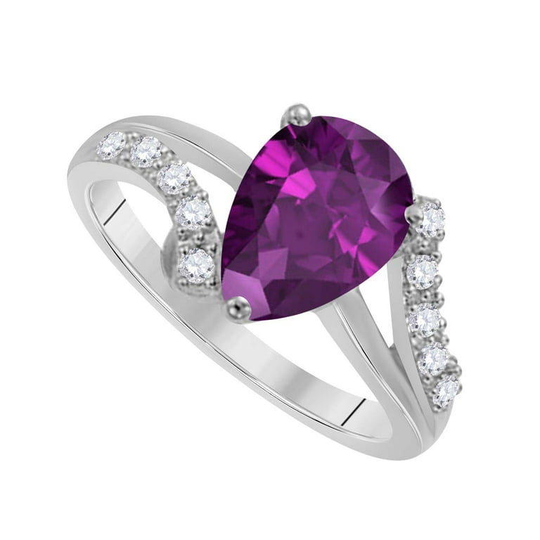 Walmart amethyst ring cheap