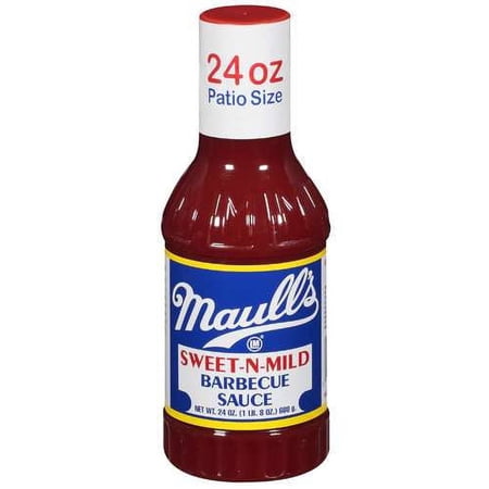 Maull's Barbecue Sweet N Mild Sauce, 24 Oz