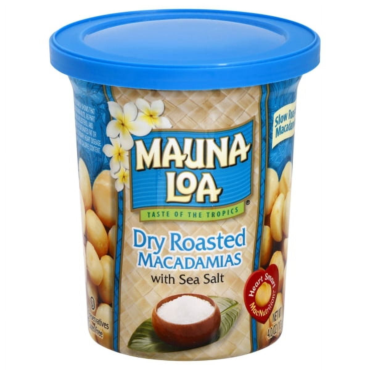 Mauna Loa Dry Roasted Macadamias, 4 oz. Can