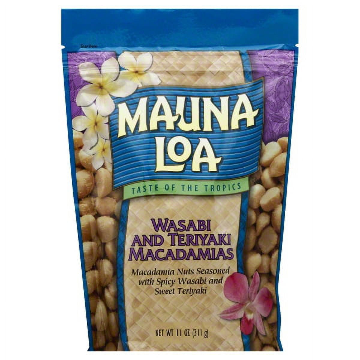 Mauna Loa Macadamia Wasabi & Teriyaki Nuts, 11 Oz.