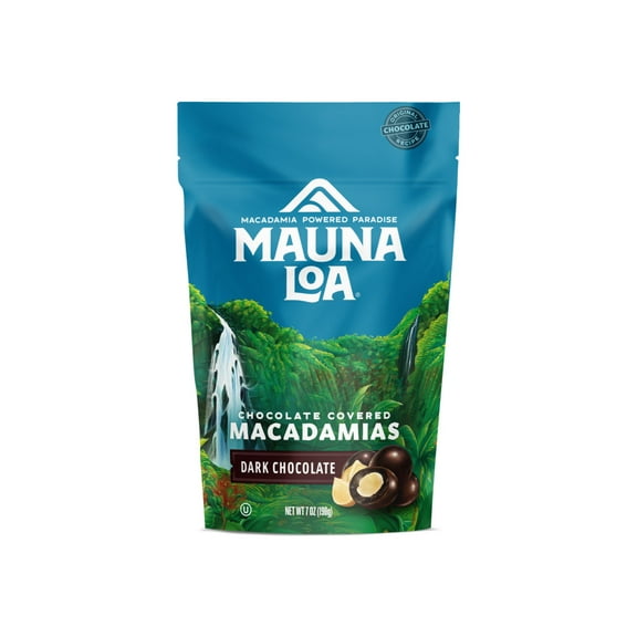 Mauna Loa Dark Chocolate Macadamias - 7oz Bag