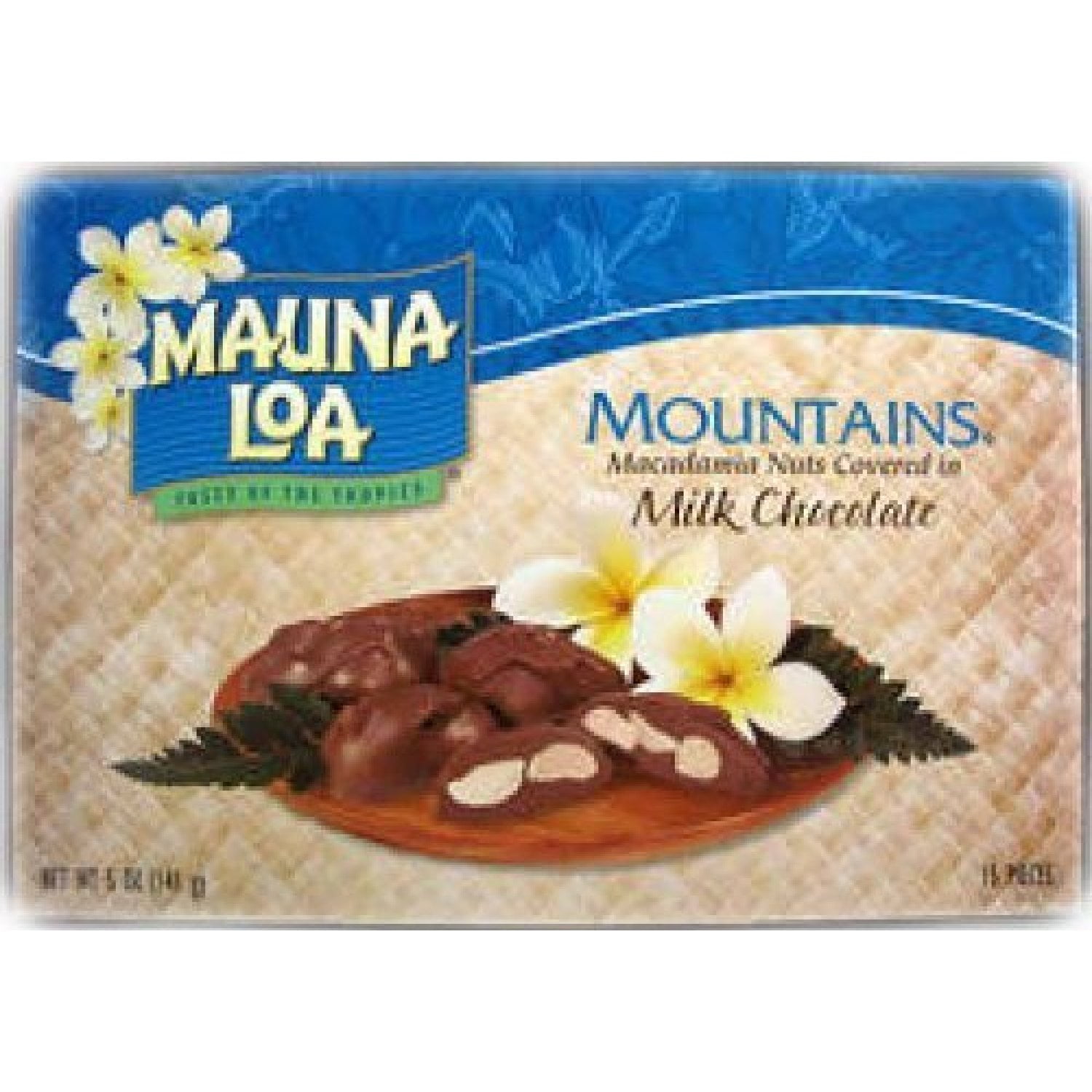 Mauna Loa Mountains Milk Chocolate Covered Macadamia Nuts