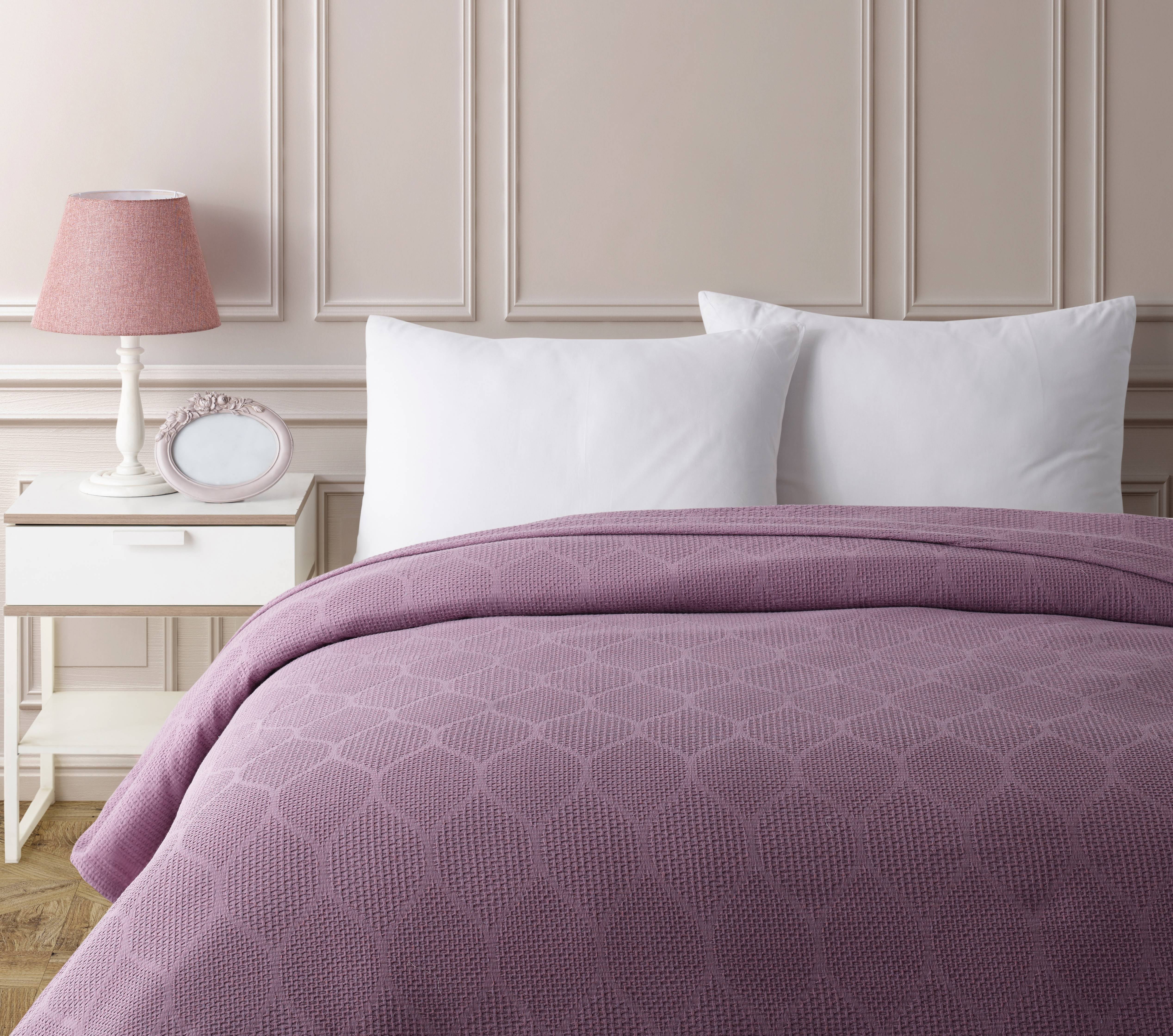 Maura All Season Cotton Decorative Thermal Blanket, Sateen Flowing Jacquard