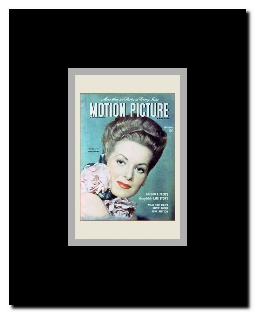 Maureen O'Hara Framed Movie Poster