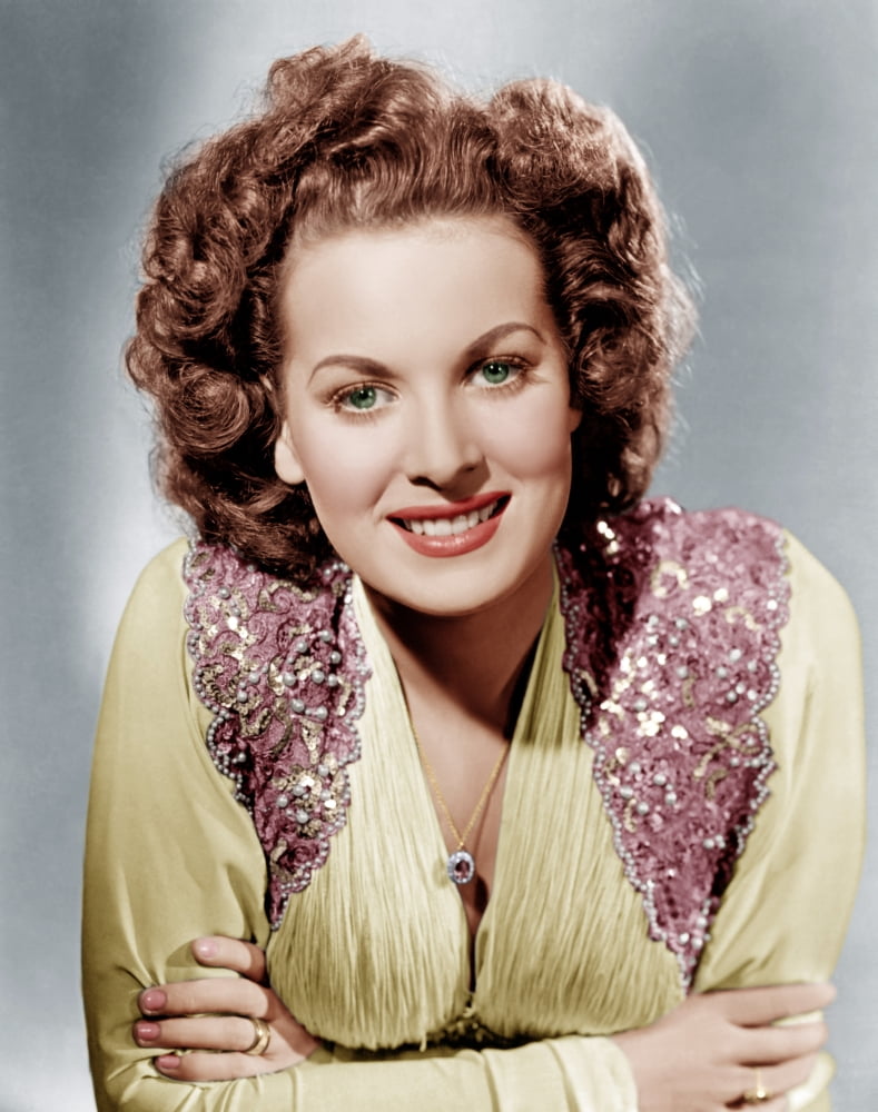 Maureen OHara Canvas Art - (16 x 20)