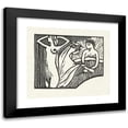 thumbnail image 1 of Maurice Denis 23x20 Black Modern Framed Museum Art Print Titled - Illustration in Poem from Poetry Collection Sagesse by Paul Verlaine (1895-07), 1 of 5