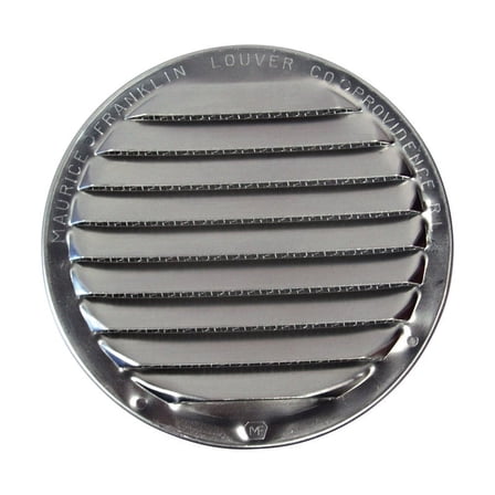 Maurice Franklin P lb-1003 3 in. Round Plastic Screen Louver, Brown ...