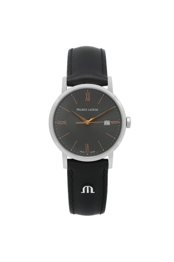 Eliros Steel Black Dial Quartz Ladies Watch EL1084-SS001-811