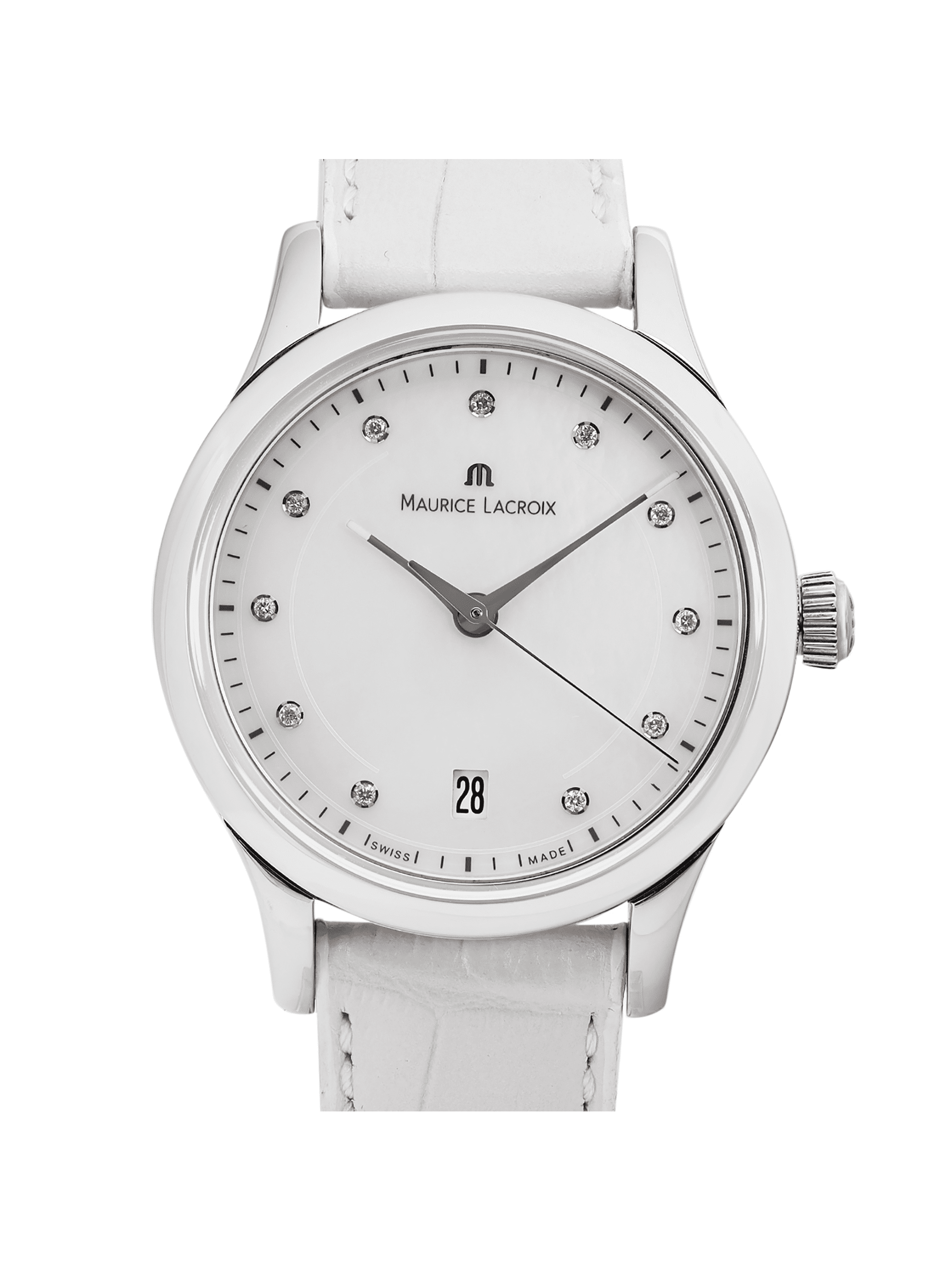 Maurice Lacroix Les Classiques Date 33mm MOP Dial Ladies Watch