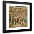thumbnail image 1 of Maurice Prendergast 12x14 Black Modern Framed Museum Art Print Titled - Ponte Della Paglia, 1 of 5