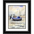 thumbnail image 1 of Maurice Prendergast 2x Matted 20x24 Black Ornate Framed Art Print 'Low Tide, Afternoon, Treport', 1 of 2