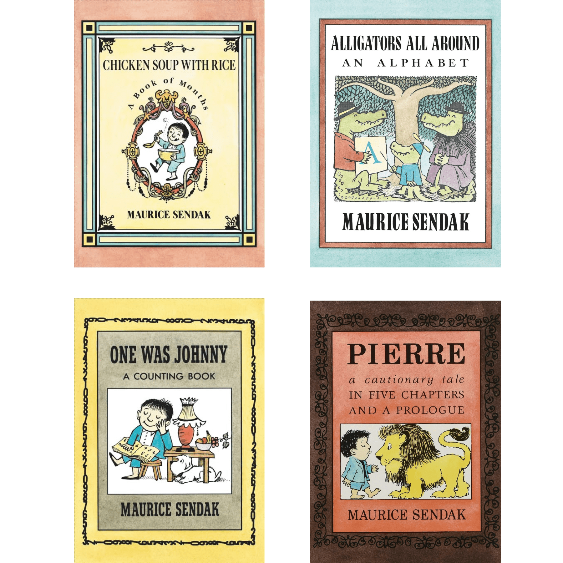 Maurice Sendak Classic Board Book Collection Chicken Soup With Rice