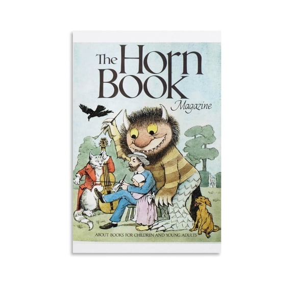 Maurice Sendak Print Painting (47) Wall Art Poster Gifts Bedroom Prints Home Decor Hanging Picture Canvas Painting Posters 12x18inch(30x45cm)