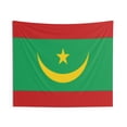 thumbnail image 1 of Mauritania Country Flag Wall Hanging Tapestry, 1 of 3