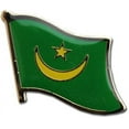 thumbnail image 1 of Mauritania Flag Lapel Pin (1959-2017), 1 of 2
