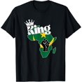 thumbnail image 1 of Mauritania King With mauritanian Flag In Africa Map Fist T-Shirt, 1 of 4