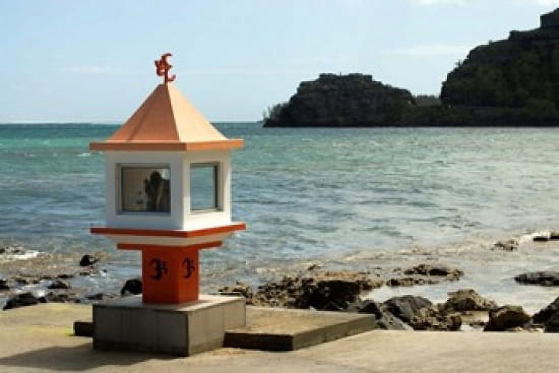 Mauritius Baie du Cap Hindu place of worship Canvas Art - Peter Skinner DanitaDelimont (17 x 11)