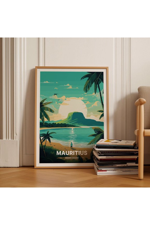 Mauritius Indian Ocean Wall Decor