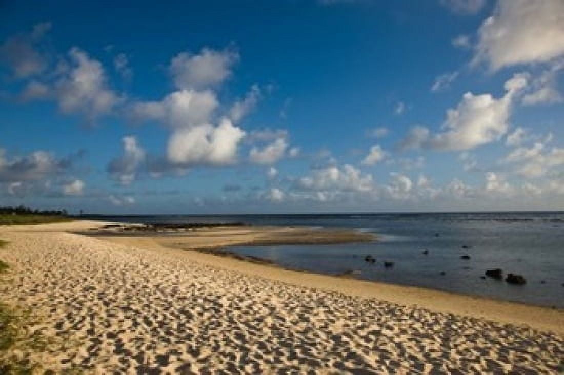Mauritius Southern Mauritius Bel Ombre beach Canvas Art - Walter Bibikow DanitaDelimont (19 x 12)