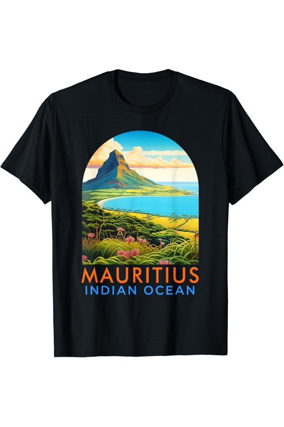 Mauritius Travel Summer Vacation Mauritius Indian Ocean T-Shirt