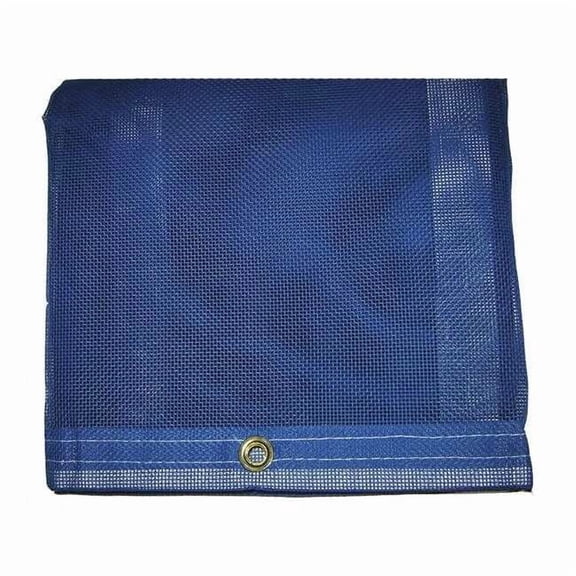 Standard Duty Tarp, 9 ft 6 in x 11 ft 6 in, 5 Mil, Blue, Vinyl, Tear Resistant, UV Resistant