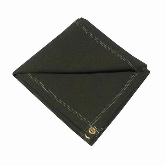 Heavy Duty Tarp, 24 in x 20 ft, 20 Mil, Olive Drab, Canvas