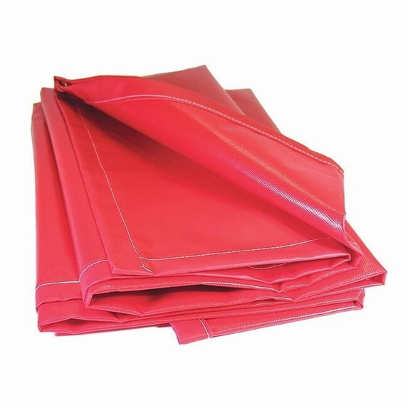 Mauritzon Tarp, Red, 20 ft L, 2.5 ft W,Vinyl SALR-02-0320