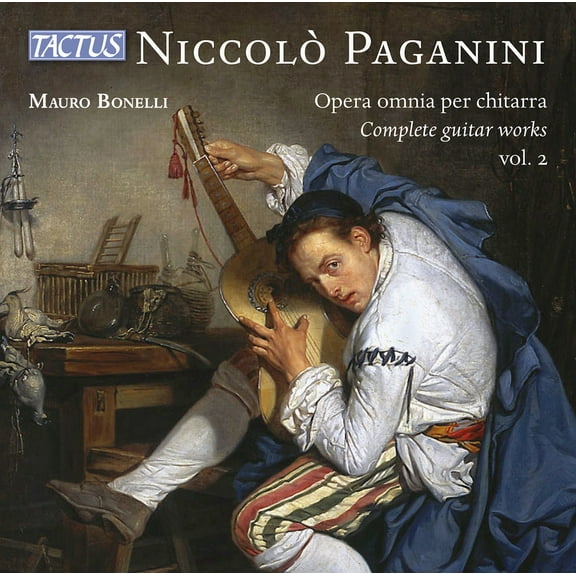 Mauro Bonelli - Paganini: Complete Guitar Works, Vol. 2 - Music & Performance - CD