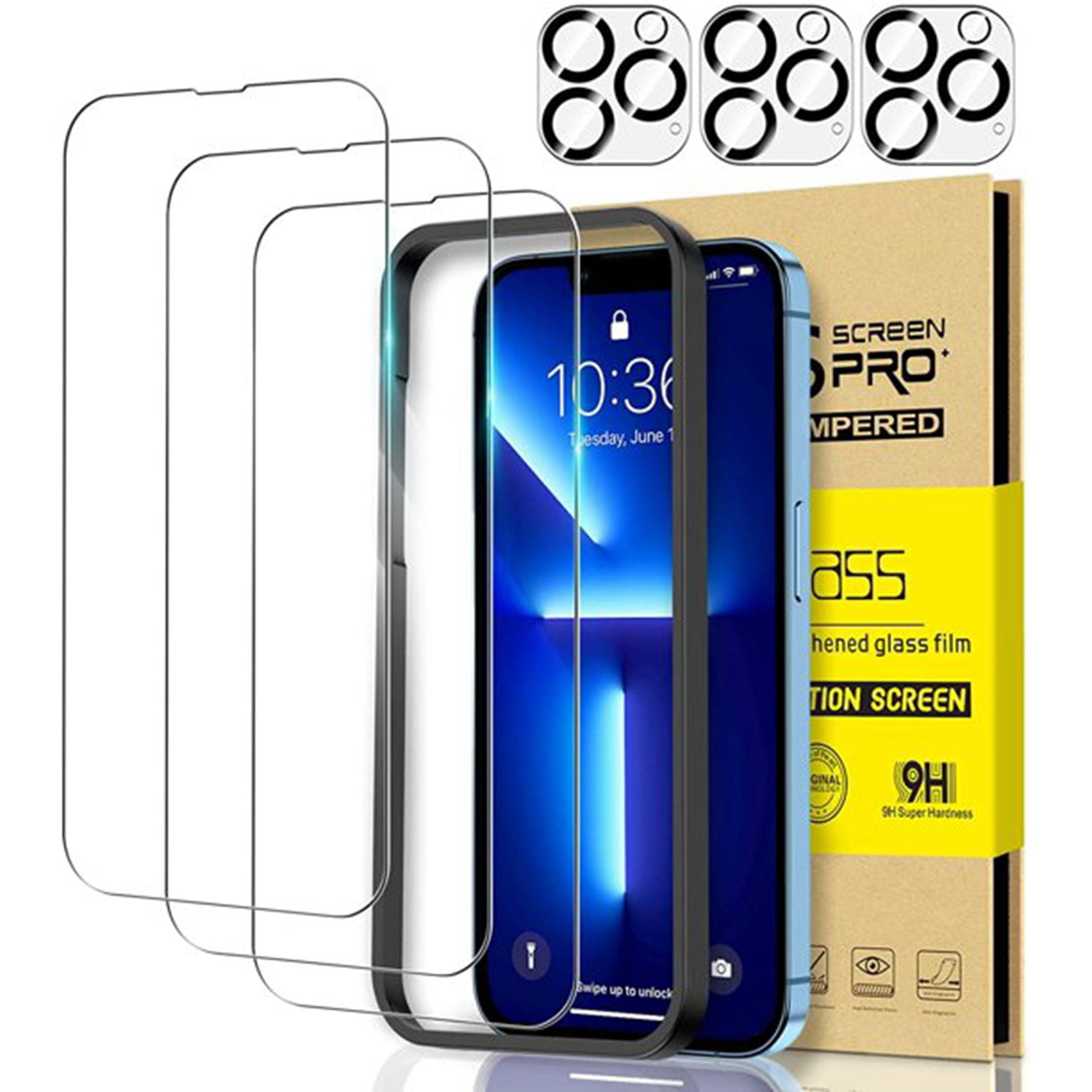 Premium 10D Tempered Glass Full Cover Film Protector For Phone For IPhone  Models: IPhone 15, 14, 13 Pro Max, 12 Mini, 11, XS, XDR, 8, 7, 6 Plus, And  SE From Fastcharger2017, $0.36