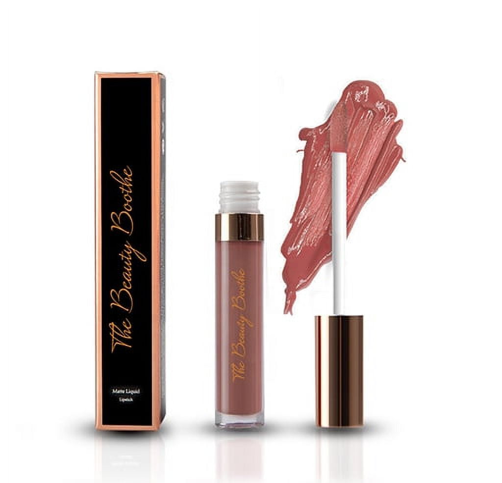 Mauve Bare Lips/ Nude- Natural Long-Lasting Matte Lipstick -"Angel"