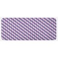 thumbnail image 1 of Mauve Kitchen Mat, Geometric Crossed Pattern with Mirroring Mosaic Rhombus Diamond Stripe Shapes Print, Plush Decorative Kitchen Mat with Non Slip Backing, 47" X 19", Mauve Lilac, by Ambesonne, 1 of 1