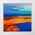 thumbnail image 1 of Mauviel, Laurence 12x12 White Modern Wood Framed Museum Art Print Titled - Entre ciel et mer, 1 of 4